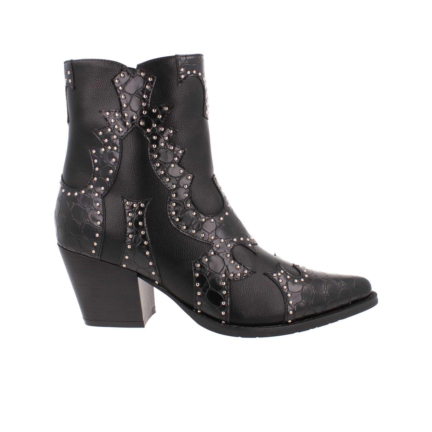 Bota de Vestir Trender color Negro para Mujer
