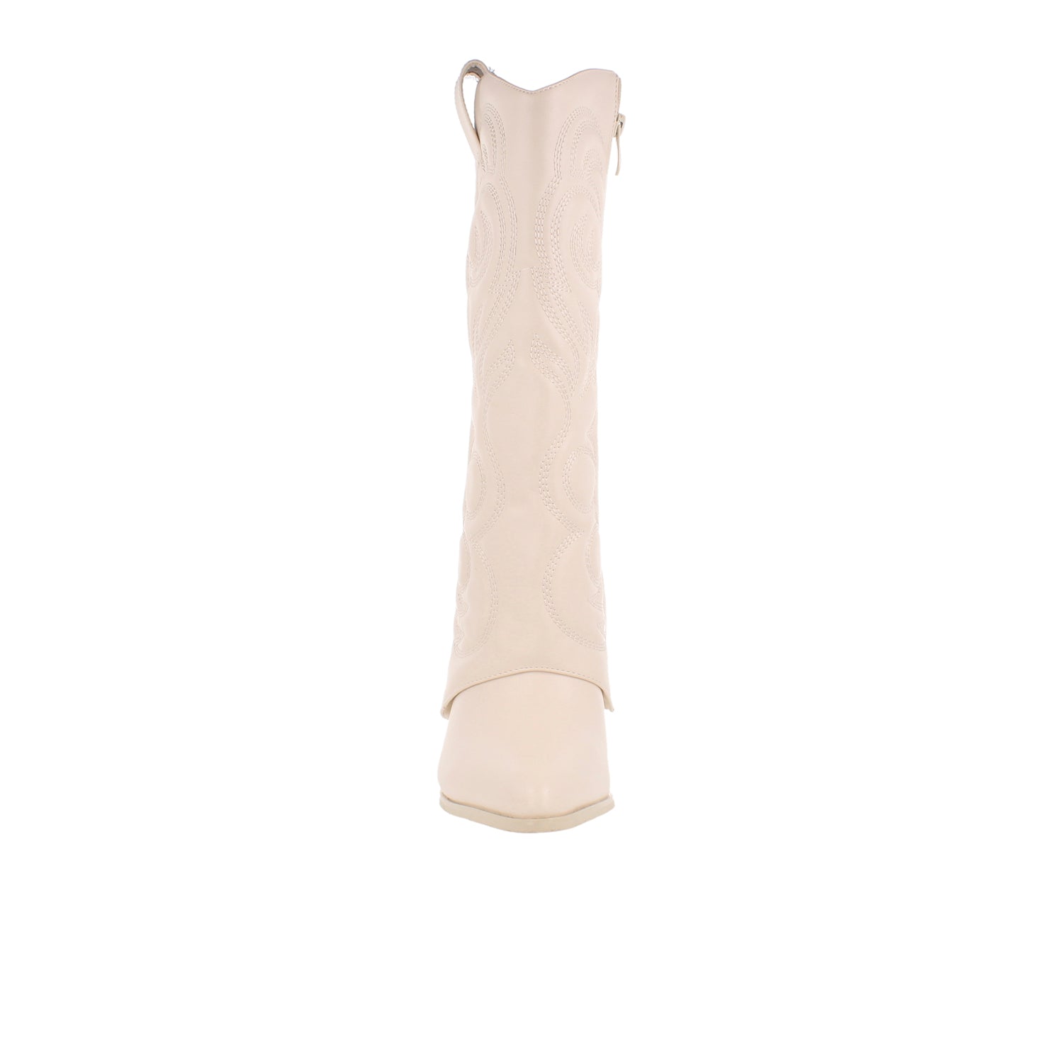 Bota de Vestir Trender color Beige para Mujer