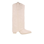 Bota de Vestir Trender color Beige para Mujer