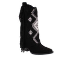 Bota De Vestir Trender color Negro para Mujer