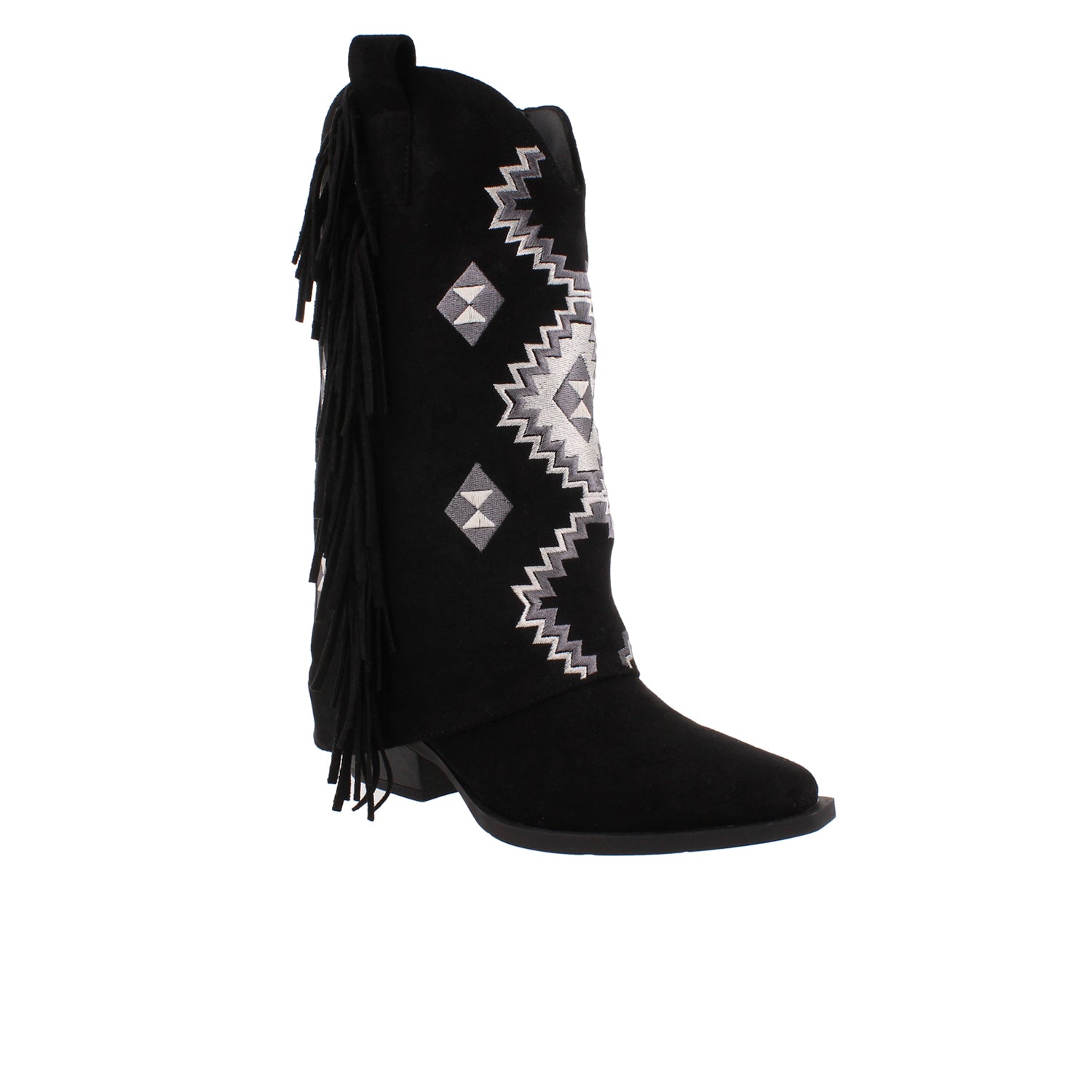 Bota De Vestir Trender color Negro para Mujer