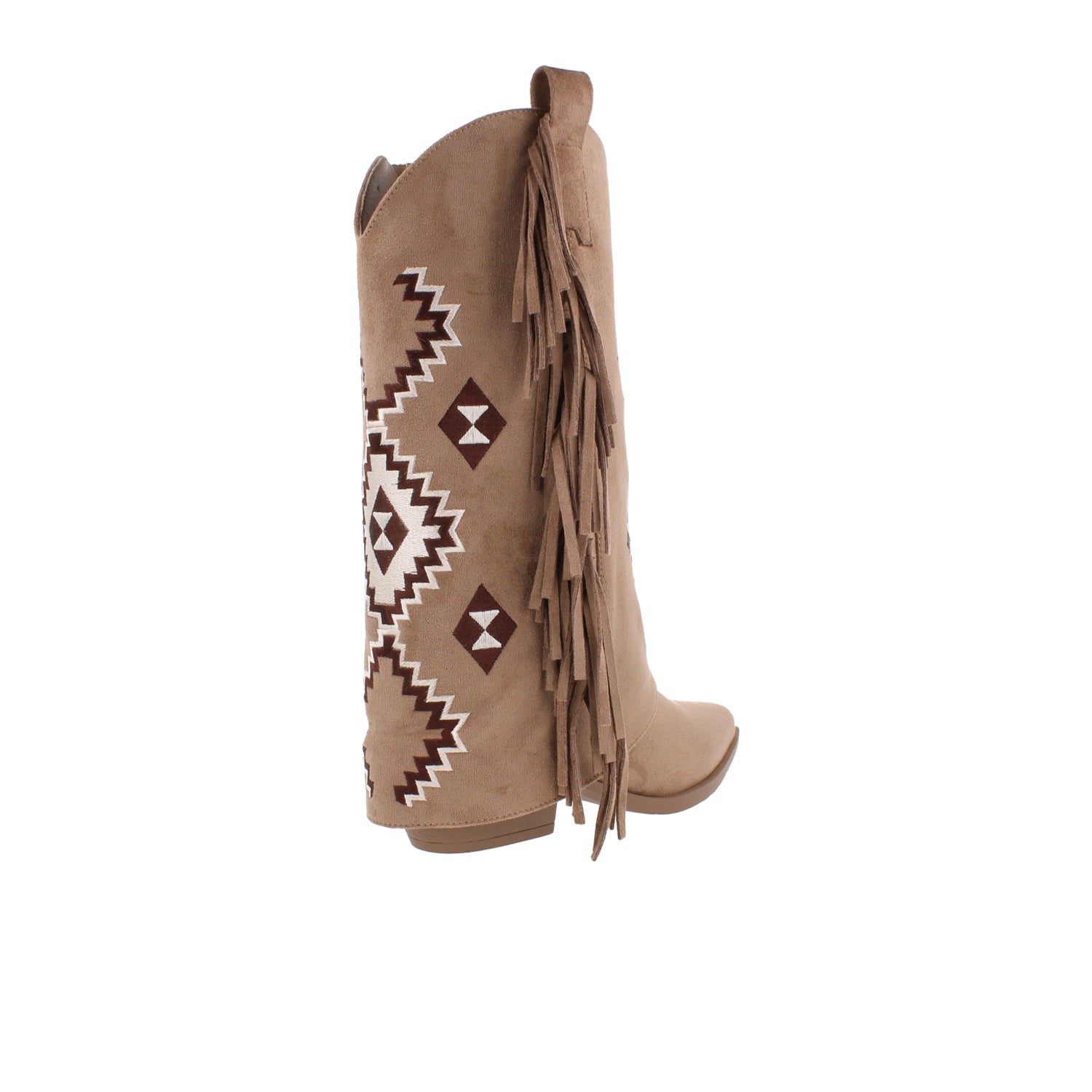 Bota De Vestir Trender color Khaki para Mujer