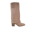 Bota de Vestir Trender color Beige para Mujer