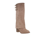 Bota de Vestir Trender color Beige para Mujer