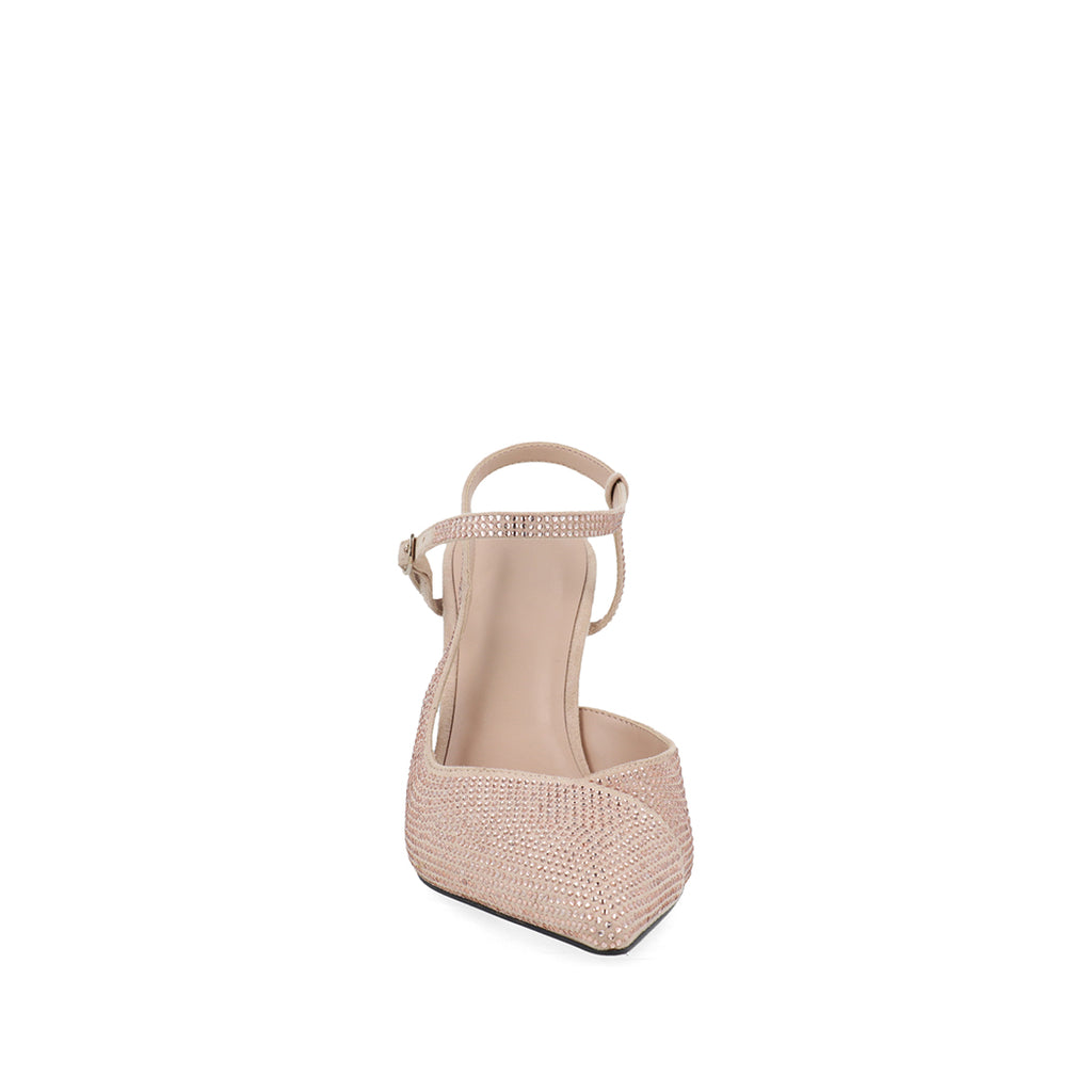 Zapatilla de Vestir Trender color Oro para Mujer