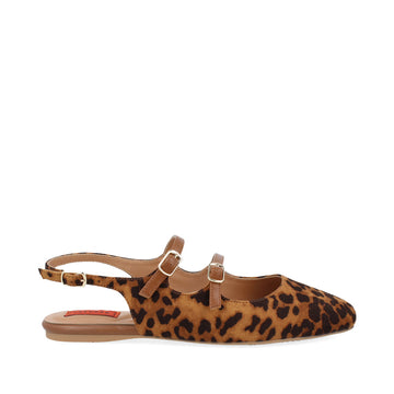 Balerina Casual Trender color Animal Print para Mujer