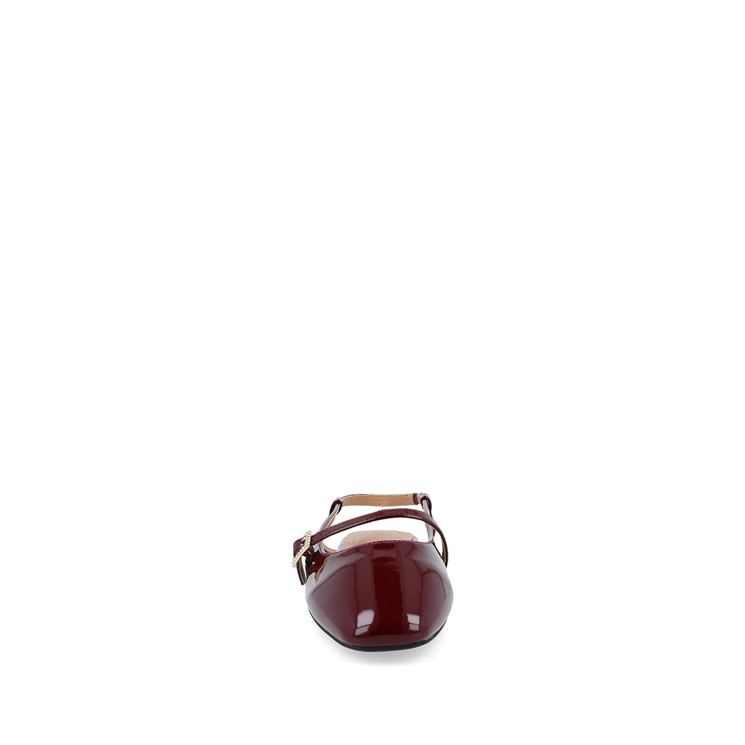 Balerina Casual Trender color Vino para Mujer