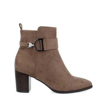Botin de Vestir Trender color Taupe para Mujer