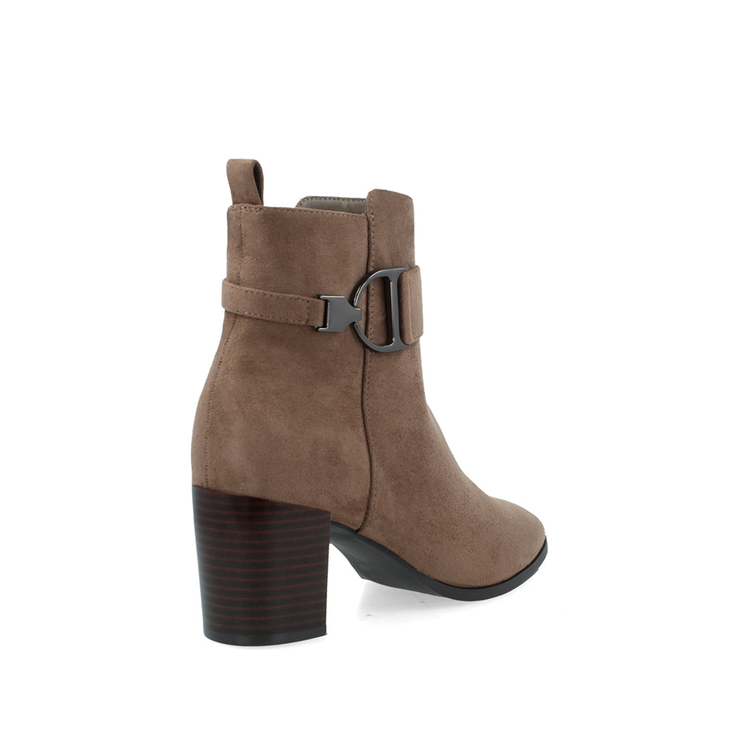 Botin de Vestir Trender color Taupe para Mujer