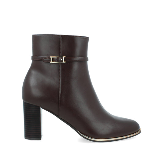 Botin de Vestir Trender color Cafe para Mujer