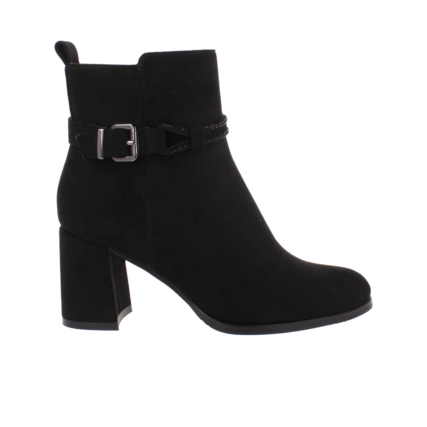 Bota de Vestir Trender color Negro para Mujer