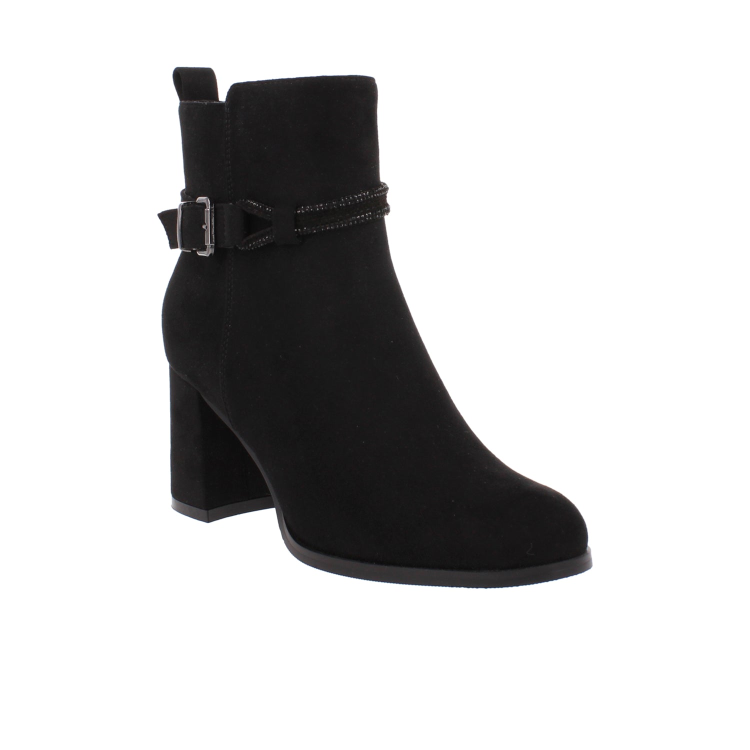 Bota de Vestir Trender color Negro para Mujer
