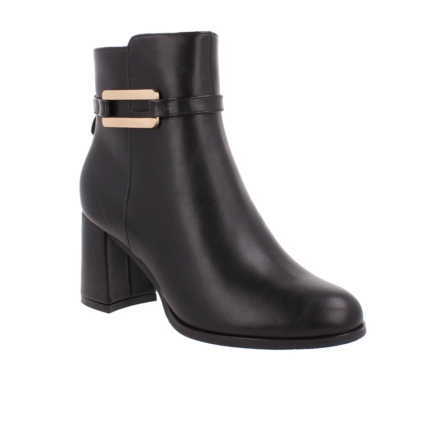Bota de Vestir Trender color Negro para Mujer