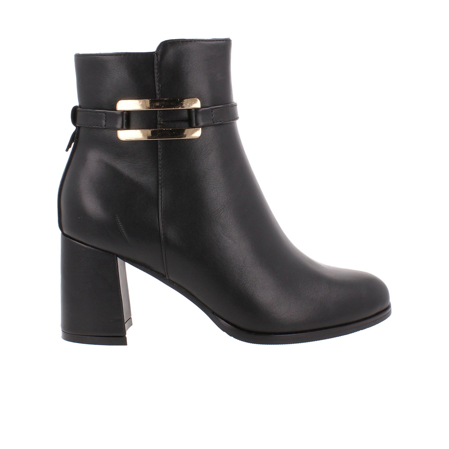 Bota de Vestir Trender color Negro para Mujer