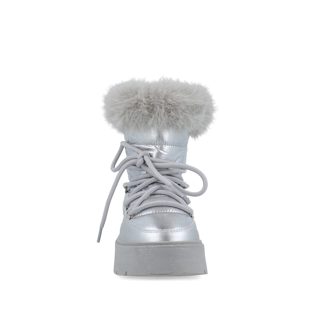 Bota Invernal Trender color Plata para Mujer