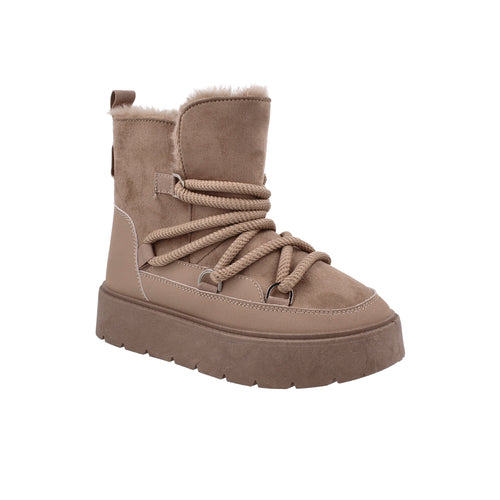 Bota Casual Trender color Khaki para Mujer