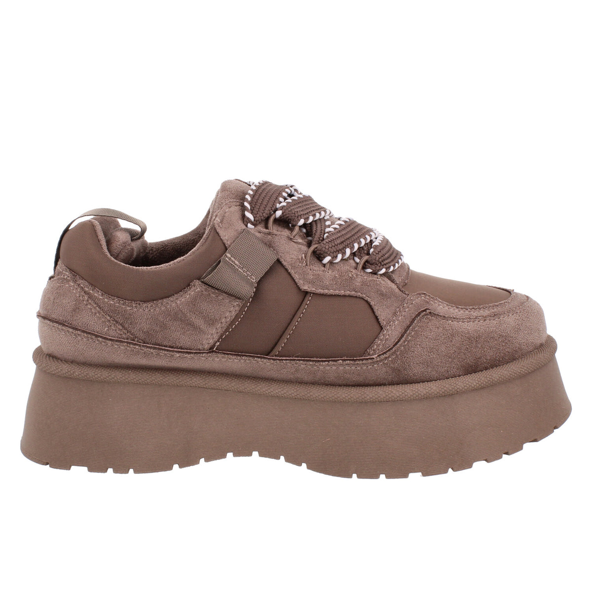Bota Casual Trender color Taupe para Mujer