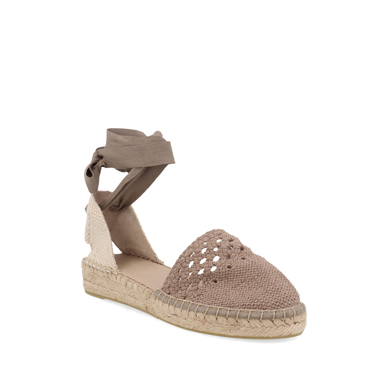Alpargata Casual Trender color Taupe para Mujer