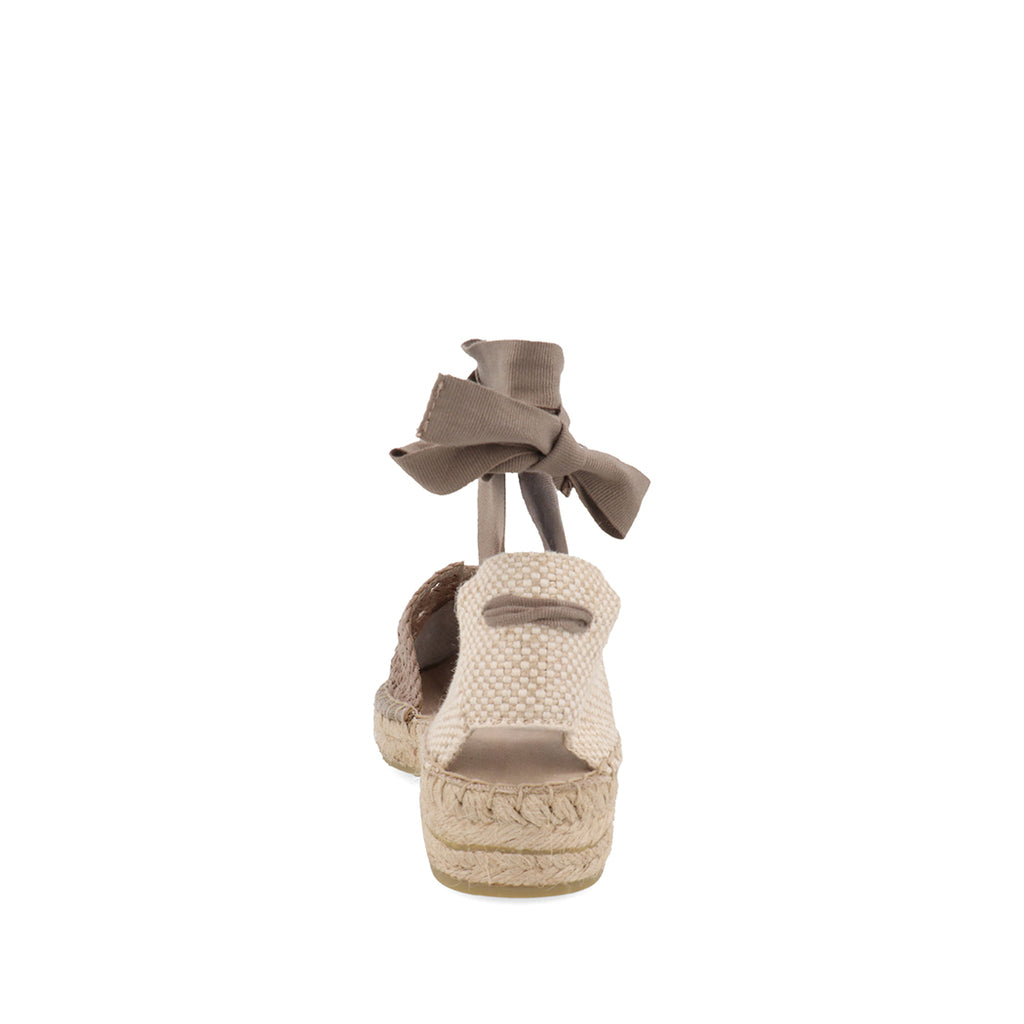 Alpargata Casual Trender color Taupe para Mujer