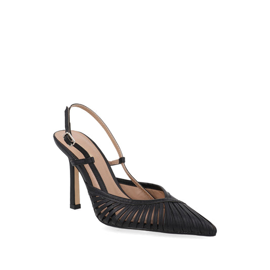 Zapatilla Casual Trender color Negro para Mujer punta en pico