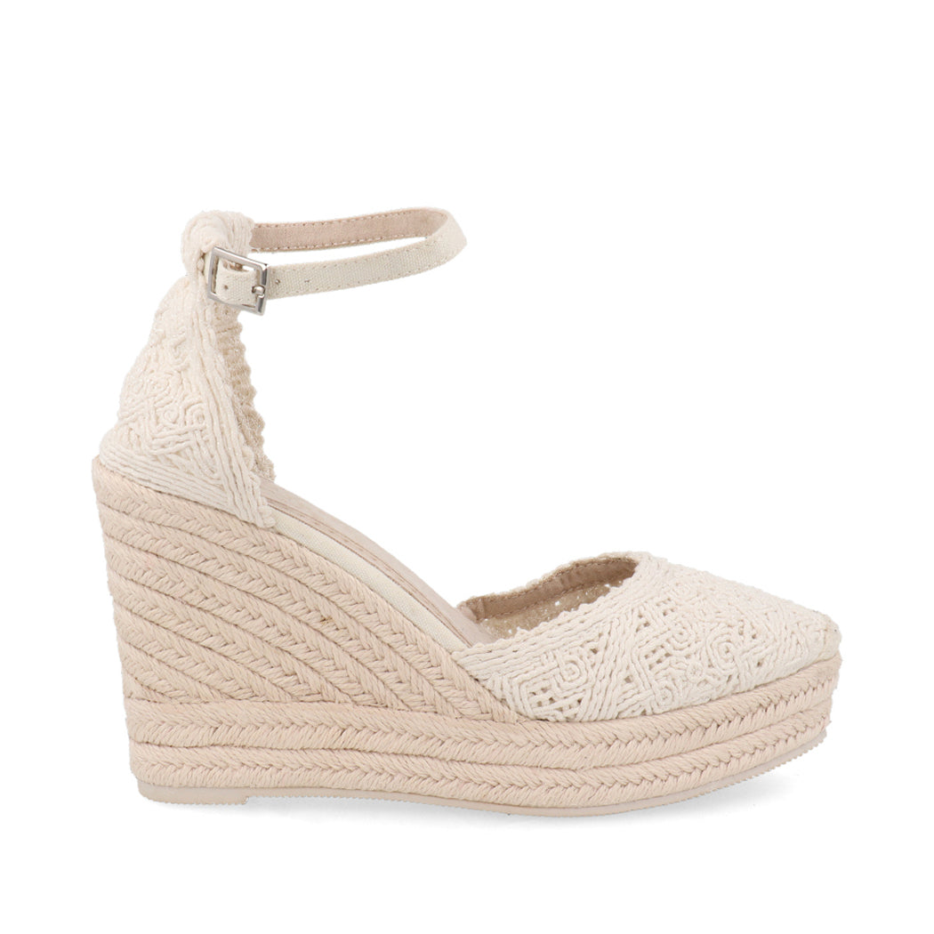 Alpargata Casual Trender color Beige para Mujer