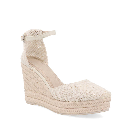 Alpargata Casual Trender color Beige para Mujer