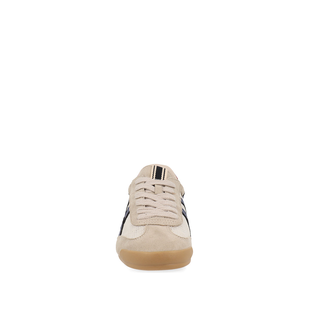 Tenis Urbano Trender color Arena con detalle Azul para Mujer