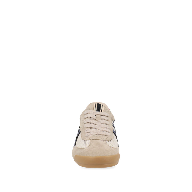 Tenis Urbano Trender color Arena con detalle Azul para Mujer