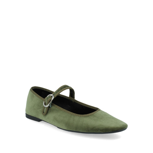 Balerina Casual Corina color Verde para Mujer