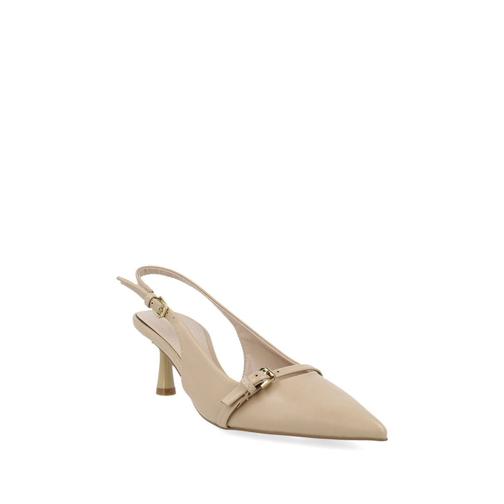 Zapatilla de Vestir Trender color Beige para Mujer