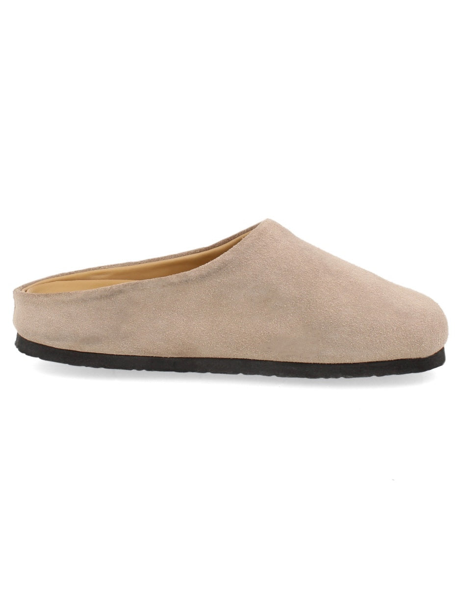 Pantufla Casual Corina color Taupe para Mujer