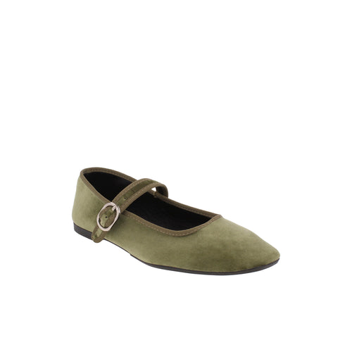 Balerina Casual Corina color Verde para Mujer