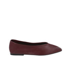 Balerina Casual Corina color Vino para Mujer