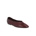 Balerina Casual Corina color Vino para Mujer
