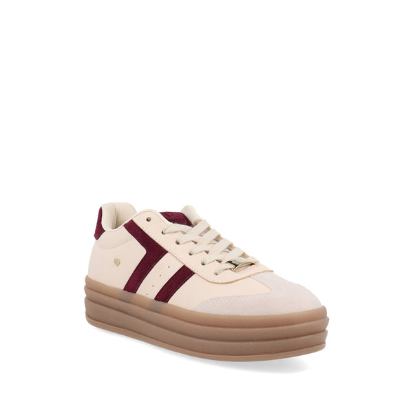 Tenis Urbano Xzurich color Latte para Mujer