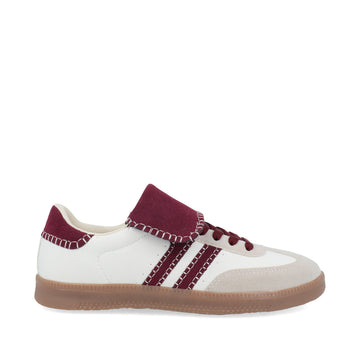 Tenis Urbano Trender color Latte con Vino Unisex