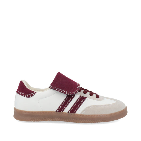 Tenis Urbano Trender color Latte con Vino Para Mujer