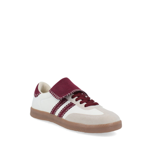 Tenis Urbano Trender color Latte con Vino Para Mujer