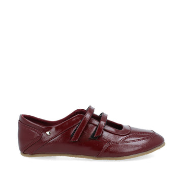 Balerina Casual Zurich color Vino para Mujer