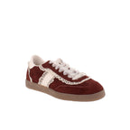 Tenis Casual Zurich color Vino para Mujer