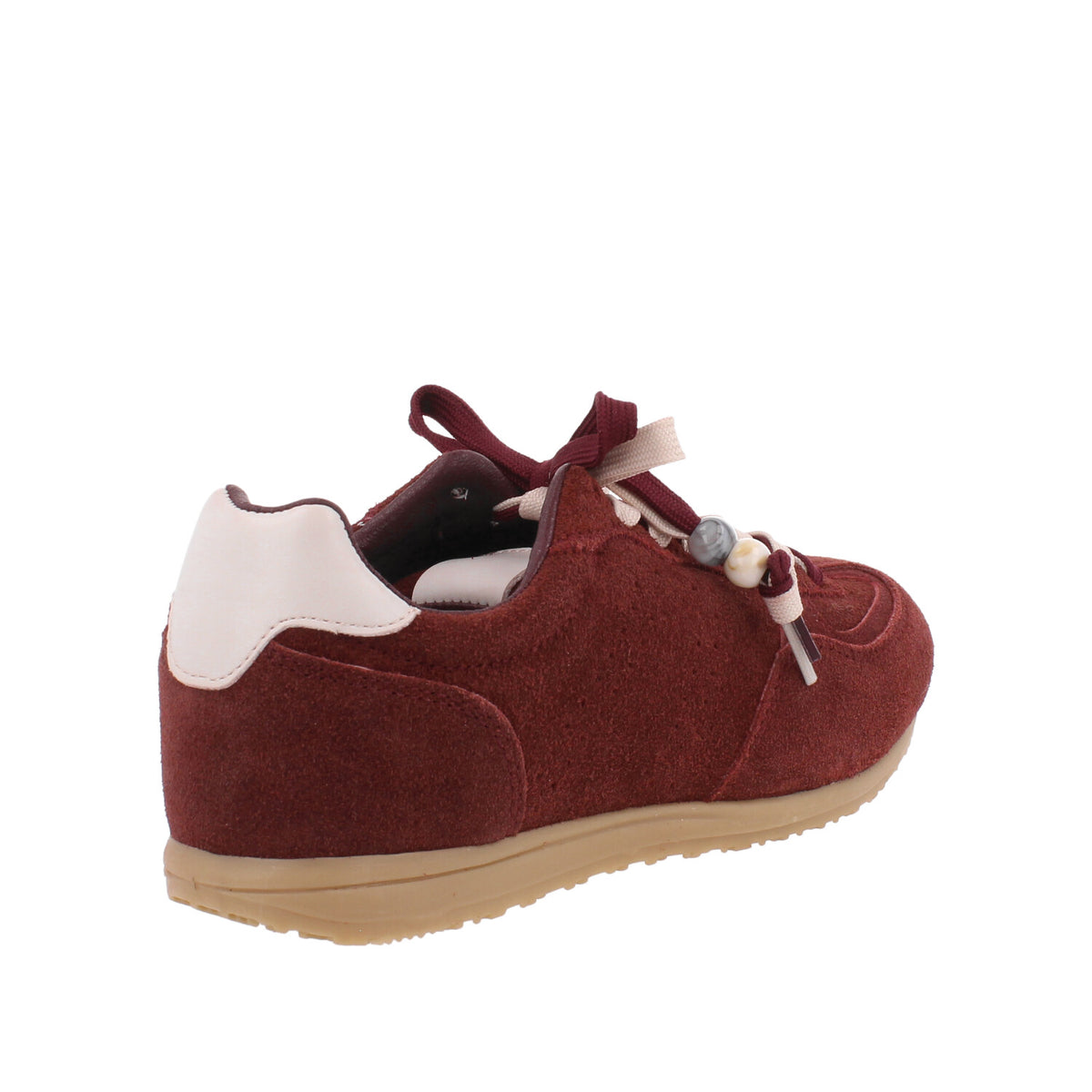 Tenis Casual Trender color Vino para Mujer