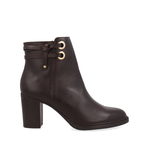 Botin Casual Xguinea color Chocolate para Mujer