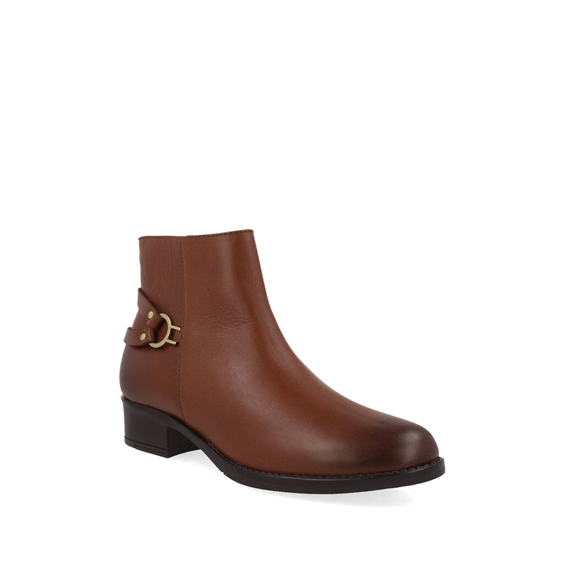 Botin de Vestir Xguinea color Cognac para Mujer