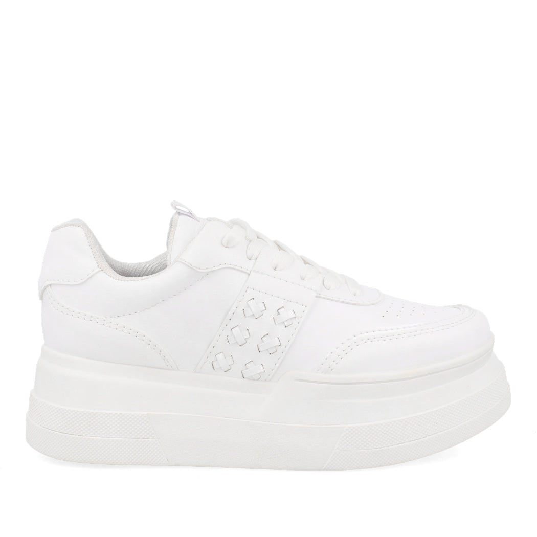 Tenis Urbano Trender color Blanco para Mujer
