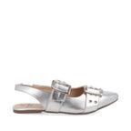 Balerina Casual Trender color Plata para Mujer