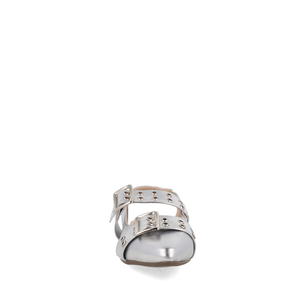 Balerina Casual Trender color Plata para Mujer