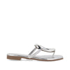 Sandalia Casual Trender color Plata para Mujer