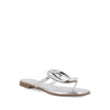 Sandalia Casual Trender color Plata para Mujer