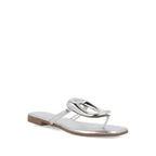 Sandalia Casual Trender color Plata para Mujer