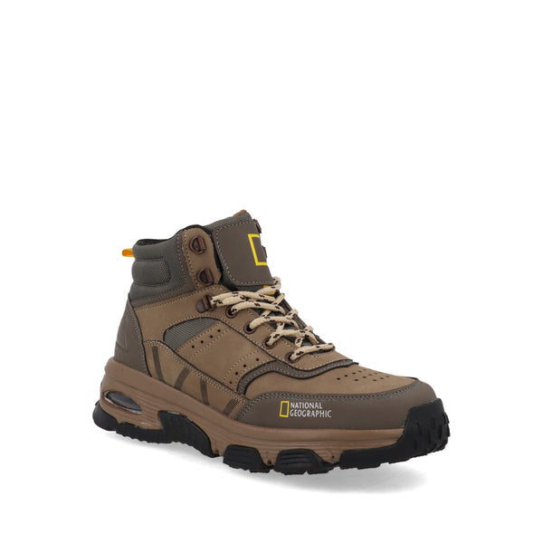 Botin Tipo Industrial Trender color Cafe para Hombre